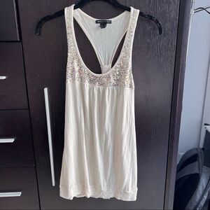 4/$20 Mango sequin racerback tank top